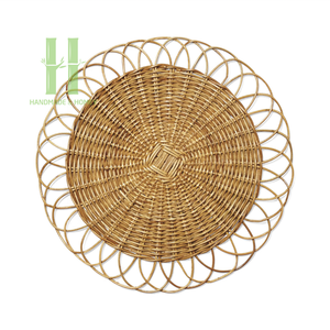 Best Selling Natural Rattan <b>Placemats</b> for <b>Dining</b> <b>Table</b> Customized Decor Tableware Variety of Sizes Handmade From Vietnam - Product Image 1