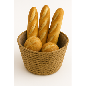 Cestas de algas marinas rústicas artesanales HNH con forro de bolsa de polietileno para almacenamiento de macetas Vietnam - Product Image 1