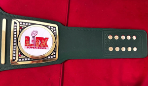 Cinturón de Campeonato LIX de los Philadelphia Eagles, Talla Adulto, Modelo Legacy, Hecho de Aleación de Zinc Premium de 2mm/4mm, Cintura Alta - Product Image 4