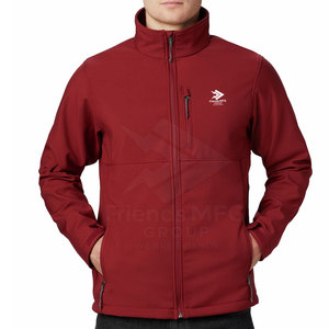 Veste softshell d'hiver pour homme de haute qualité fabriquée au Pakistan avec col montant et logo frontal, respirante, écologique et légère - Product Image 3