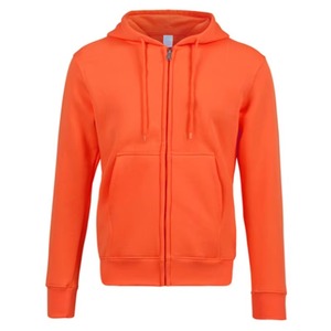 Custom <b>Zip</b> <b>Up</b> Hoodie Wholesale Cotton Polyester Fleece <b>Jacket</b> Unisex Streetwear OEM Bulk Order - Product Image 1