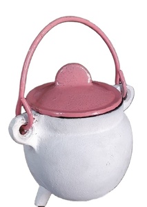 Quemador de resina de incienso para decoración del hogar, novedad de hierro verde, con mango, Caldero de Metal, quemador de carbón para regalos únicos - Product Image 2