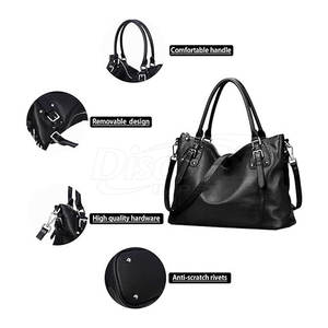 Sac à main en cuir véritable, sacs de mode pour marque privée, sac à main en cuir à vendre, nouvelle collection de sacs à main en cuir - Product Image 5