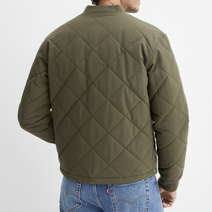 <b>Mens</b> Stand Collar Bomber <b>Jacket</b> Modern <b>Casual</b> Full Zip Coat Breathable <b>Lightweight</b> Fashion Outerwear Daily Street Wear OEM - Product Image 2