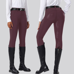 Pantalones de Montar para Mujer con Estampado, Agarre de Silicona, Elásticos, Cómodos, de Cintura Alta y Transpirables - Product Image 3