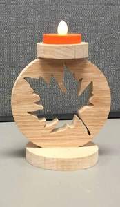 Creative New Design Lavie Creations Handmade Natural Color Wooden <b>Candle</b> <b>Holder</b> for Home Hotels Restaurants Christmas Decor - Product Image 6