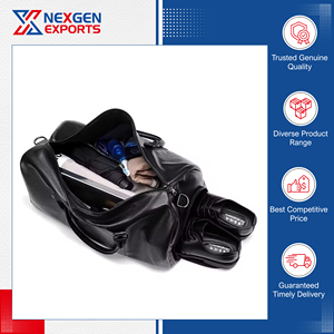 กระเป๋าเดินทางหนัง PU แฟชั่นขายดี พร้อมช่องใส่รองเท้า หูหิ้วนุ่ม จุของได้เยอะ เหมาะสำหรับการเดินทางไกล - Product Image 5