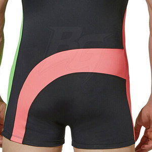 Trajes de Lucha Atlética Profesional, Tela que Absorbe la Humedad, Ajuste Flexible, Colores Personalizados para Equipos, Mejor Precio al por Mayor - Product Image 6