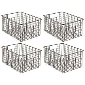 Wholesale Black Coated Countertop <b>Storage</b> <b>Basket</b> Metal Organizer Fruits and <b>Vegetable</b> <b>Storage</b> Kitchenware Metal <b>Basket</b> - Product Image 2
