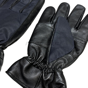 Gants de chasse en cuir imperméables en toile pour hommes, design personnalisé, usage quotidien, antidérapants, compatibles écran tactile, pour l'extérieur, hiver - Product Image 6