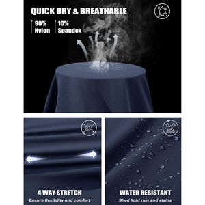 กางเกงซักได้สำหรับผู้ชายกางเกงทำงานแบบคลาสสิกสำหรับผู้ชาย - Product Image 6