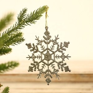 Bán Buôn Giá Rẻ Giá Chất Lượng Tốt Cây Giáng Sinh Trang Trí Hollow Long Lanh Bông Tuyết Trang Trí - Product Image 6