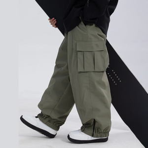 Custom Logo And Design Men Loose Snow Pants <b>Ski</b> Baggy pants Snow High Street Loose Streetwear <b>ski</b> Baggy pants - Product Image 5