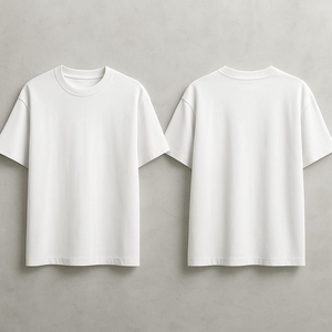 Camiseta de algodón con estampado de dibujos animados para hombre, 260GSM, corte regular, cuello redondo, informal, de verano - Product Image 5