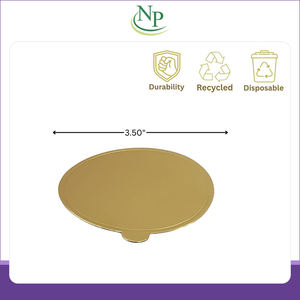 Bases Redondas Premium para Pasteles y Repostería en Color Dorado - Higiénicas, Calidad Alimentaria para Suministro al por Mayor a un Precio Impresionante - Product Image 3