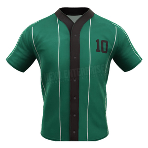 Uniforme de Béisbol con Diseño Impreso Personalizado para Equipo, Logotipo Personalizado, Alta Calidad, 100% Poliéster, Antibacteriano, Unisex - Product Image 3