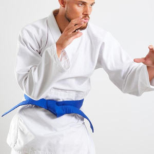 High Quality New Taekwondo Karate Suit <b>Jacket</b> & Pants Set Men's Stretch 100% Cotton Sport Clothing - Product Image 2