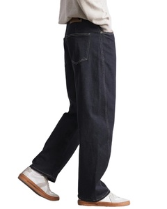 2025 Luxury New Trend Selvedge Plaid <b>Jeans</b> <b>Men</b> Custom <b>High</b> Quality Loose Fit Straight Mid <b>Waist</b> Designer Business Casual Pants - Product Image 5