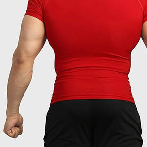 Diseña Tu Propio Logotipo, Camisetas de Gimnasio para Hombre de Tallas Grandes, Tela de Spandex/Poliéster de Primera Calidad, Transpirable, Ecológica, Ropa Casual - Product Image 5