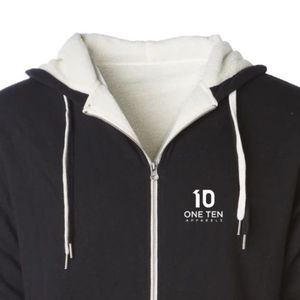 Sudadera con Capucha Personalizada Unisex, Forro Sherpa Grueso, Cierre Completo, Suave y Térmica, para Invierno, Casual y Aire Libre - Product Image 3