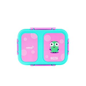 Lonchera Escolar para Niños con 2 Compartimentos, Contenedor de Alimentos Hermético a Prueba de Fugas para Estudiantes, Caja Portátil para Preparar Comidas, para Pasta y Bocadillos - Product Image 2