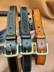 Cinturón Formal de Cuero Genuino, Estilo Clásico, Hebilla de Aleación, Hecho a Mano, Unisex, Talla Personalizada, Venta al Por Mayor, OEM - Product Image 3