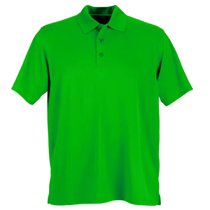 Lightweight Daily Wear Streetwear Green Color Short Sleeve Knitted <b>Polo</b> Shirt Cotton Fabric Regular Fit Modern Style Shirt - Product Image 1