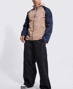 Customized Embroidered <b>Thin</b> Windbreaker <b>Jacket</b> Nylon Stand up <b>Jacket</b> Oversized <b>Men's</b> Top Windbreaker <b>Jacket</b> for <b>Man</b> - Product Image 4