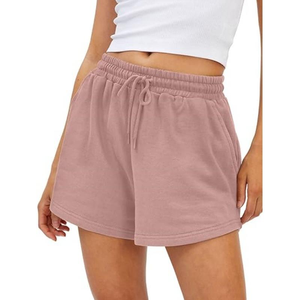 Custom Summer Shorts for Ladies Casual Woman Solid Colors Hot Sale New Style 100% Cotton Shorts for Women's Shorts 2026 - Product Image 6