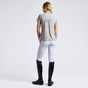 High Quality 4way Stretch Horse Riding Equestrian Shirt Top <b>Base</b> <b>Layer</b> Competition Show Shirt Polo in Soft Feel Technical Fabric - Product Image 2