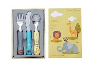 High grade stainless steel, and <b>mirror</b> polished. Finely made with fun animal designs to entertain the <b>childrens</b> - Product Image 2