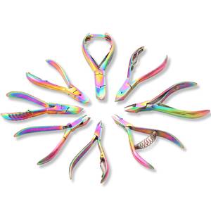 Cuticle Nipper 12.5mm Bevel Jaw Stainless Steel Professional <b>Nail</b> <b>Tool</b> for Finger Use Sharp Curved Blade Adult Style Simple - Product Image 4