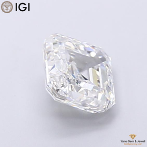 Diamante Cultivado en Laboratorio CVD con Certificado IGI, Corte Asscher, Color D, Claridad VS1, 2.00 Quilates, para Joyería de Boda o Centro de Mesa - Product Image 5