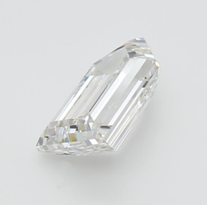 Diamant synthétique de laboratoire taillé au laser fantaisie en forme de trapèze, O-Z VVSVS, solitaire, excellent pour la fabrication de bijoux - Product Image 3