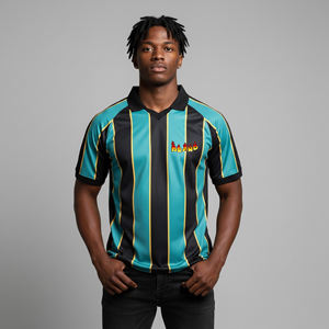 Conjuntos de Camisetas de Fútbol para Hombre de Alta Calidad Hechas a Medida, 100% Poliéster, Diseño de Sublimación Personalizado, Transpirables, de Secado Rápido, con Logotipo Personalizado - Product Image 1