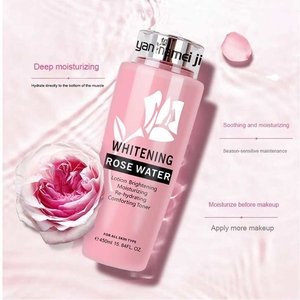 <strong>Pure</strong> Organic Rose Water Moisturizing Whitening Face Toner for Skin Anti Aging <strong>Glowing</strong> - Product Image 2