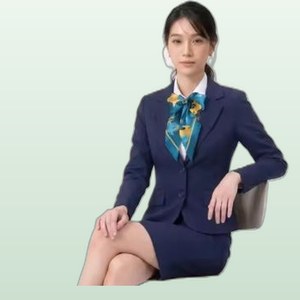 Traje de Mujer ANIMA BIDV, Repelente al Agua, Transpirable, para Salas de Juntas Ejecutivas - Product Image 3