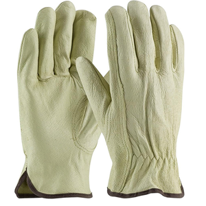 Guantes de Trabajo de Cuero de Alta Calidad, Ligeros, con Protección en la Palma, Resistentes al Calor, Impermeables y Duraderos para Cuidado Personal - Product Image 6