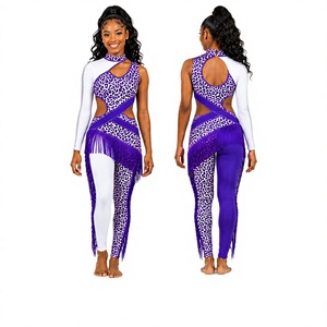 Veste de baseball personnalisée pour majorettes et cheerleaders adultes, avec logo frontal, 100 % polyester, service OEM, tenue d'entraînement - Product Image 4