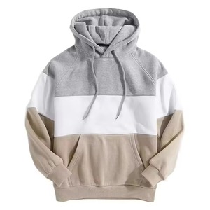 เสื้อฮู้ดดี้ผู้ชายแบบสตรีทแฟชั่นสำหรับฤดูหนาว ออกแบบตามสั่ง ขายส่ง ผ้าฟลีซแบบริบ ทรงปกติ ผ้าฝ้าย 100% รับผลิตแบบ OEM - Product Image 1