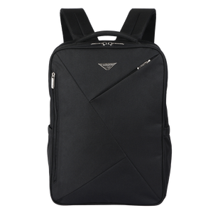 STARCO Minimalist <b>Laptop</b> <b>Backpack</b> Nylon Geometric Design Water Resistant 20-39L Unisex Shoulder Straps Zipper Closure Anti-Theft - Product Image 3
