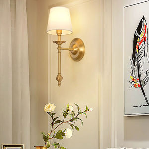 Lámpara de Pared de Latón Simple, Fabricada a Mano, para Habitación de Hotel, Sala de Estar, Dormitorio, Lámpara de Lectura - Product Image 3