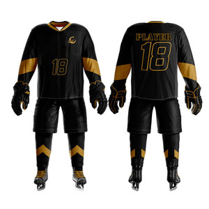 Uniforme de hockey sur glace de haute qualité, dernier design, nouvelle arrivée, en polyester - Product Image 1