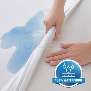 Cubrecolchón Impermeable de Bajo Precio con Tela de Poliéster Suave y Costuras Resistentes - Product Image 4