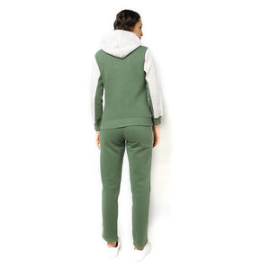 Ensemble de yoga sans couture en jersey de coton 2 pièces pour femme – Tenue de sport, vêtements de gym, short taille haute et crop top – Costumes de sport - Product Image 3