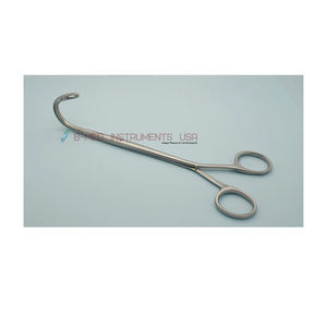 Pinzas Quirúrgicas Ou Grade Randall Rein Pierre Curvas Completas para Urología e Instrumentos Abdominales - Product Image 1