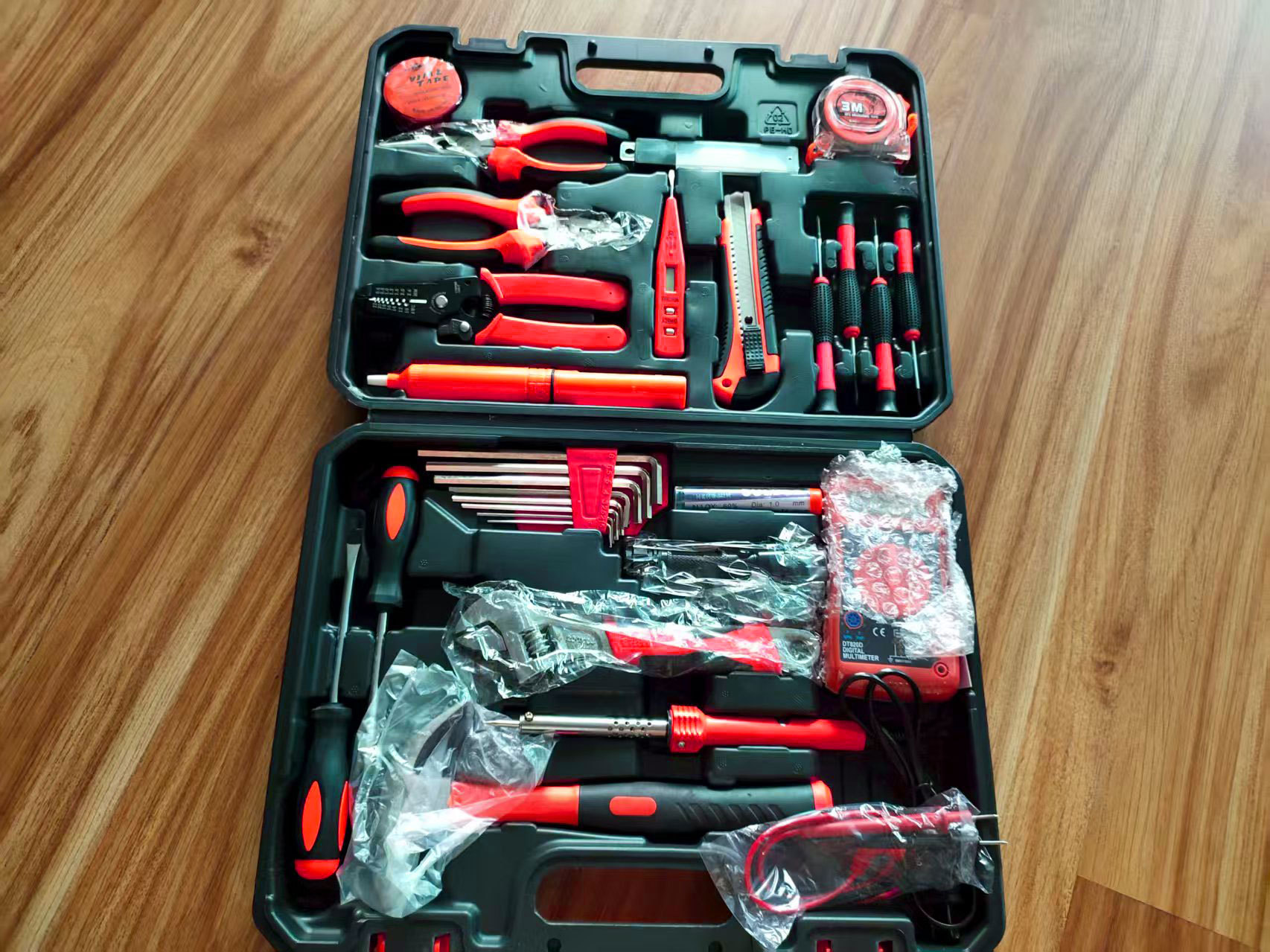 China Zhejiang Common Full Tool Set Box All in One for Home Inspection Work Electric Household Handy Utility Hand Tools · image 3