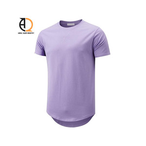 T-shirt streetwear de haute qualité, style hip-hop, unisexe, épaules tombantes, coupe ample, 100% coton, pour homme - Product Image 2