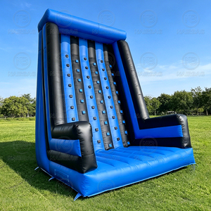 Muro de Escalada Inflable Comercial |   <span class=keywords><strong>Torre</strong></span> de Escalada Portátil, Juego de Desafío de Escalada Inflable para Carnaval - Product Image 1