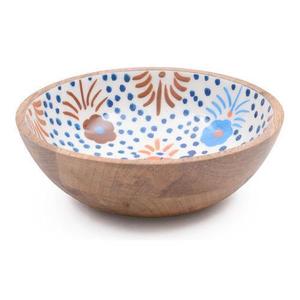 Top Selling Handmade Wooden Printed Bowl Salad Mixing Bowl for Kitchen and Restaurant Available at Factory Price - Product Image 6